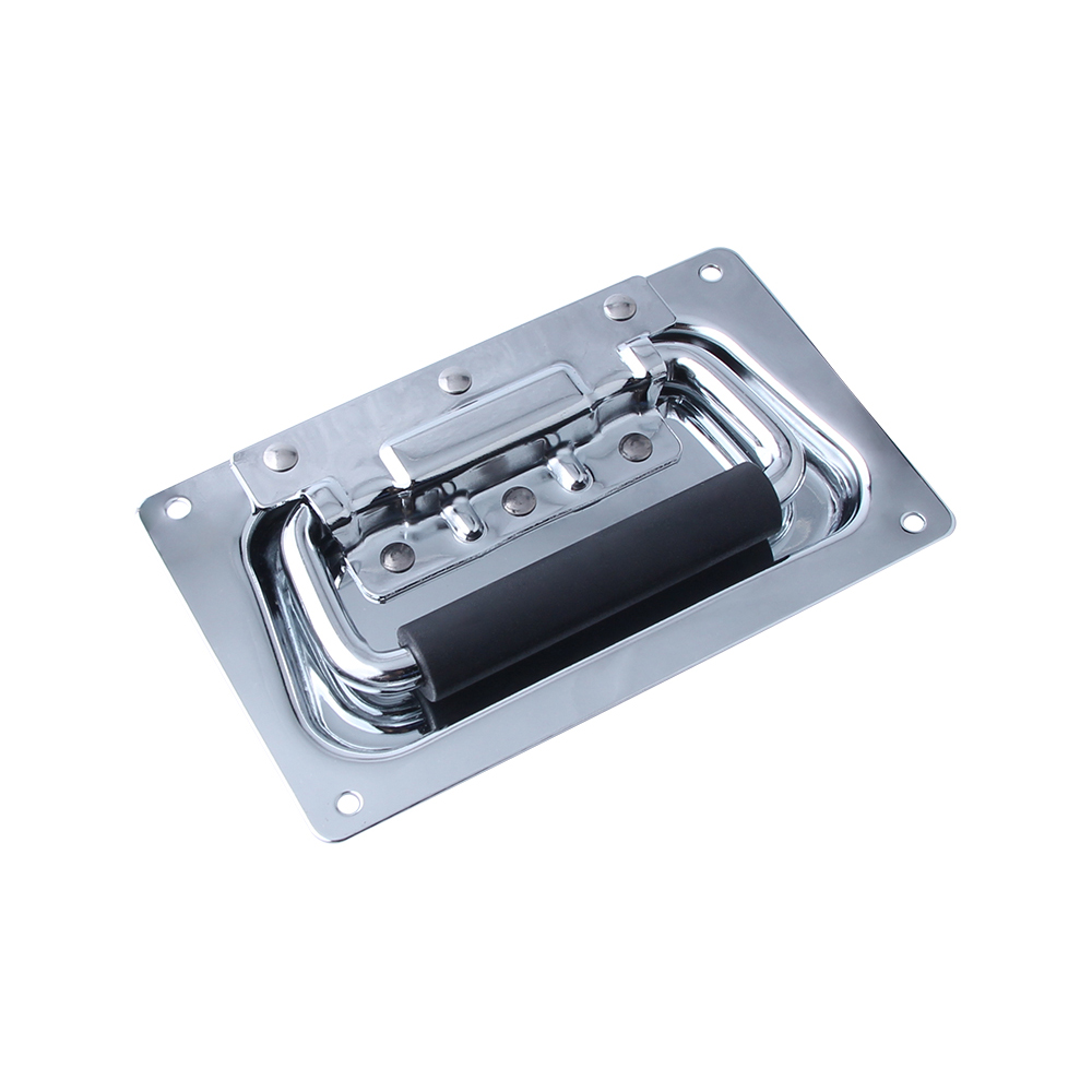 LS620 air Box Accessories Road Spring Cover Ring Handle Flight case 304 Stainless Steel Embedded Handles Performing