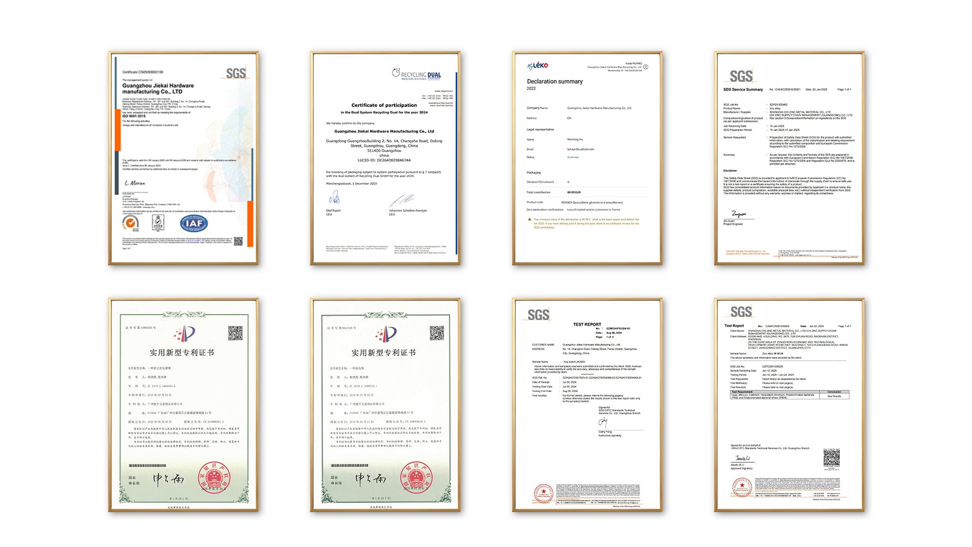 Certification