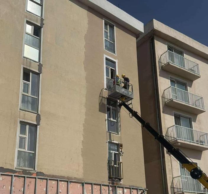 Ulaanbaatar Exterior Wall Renovation