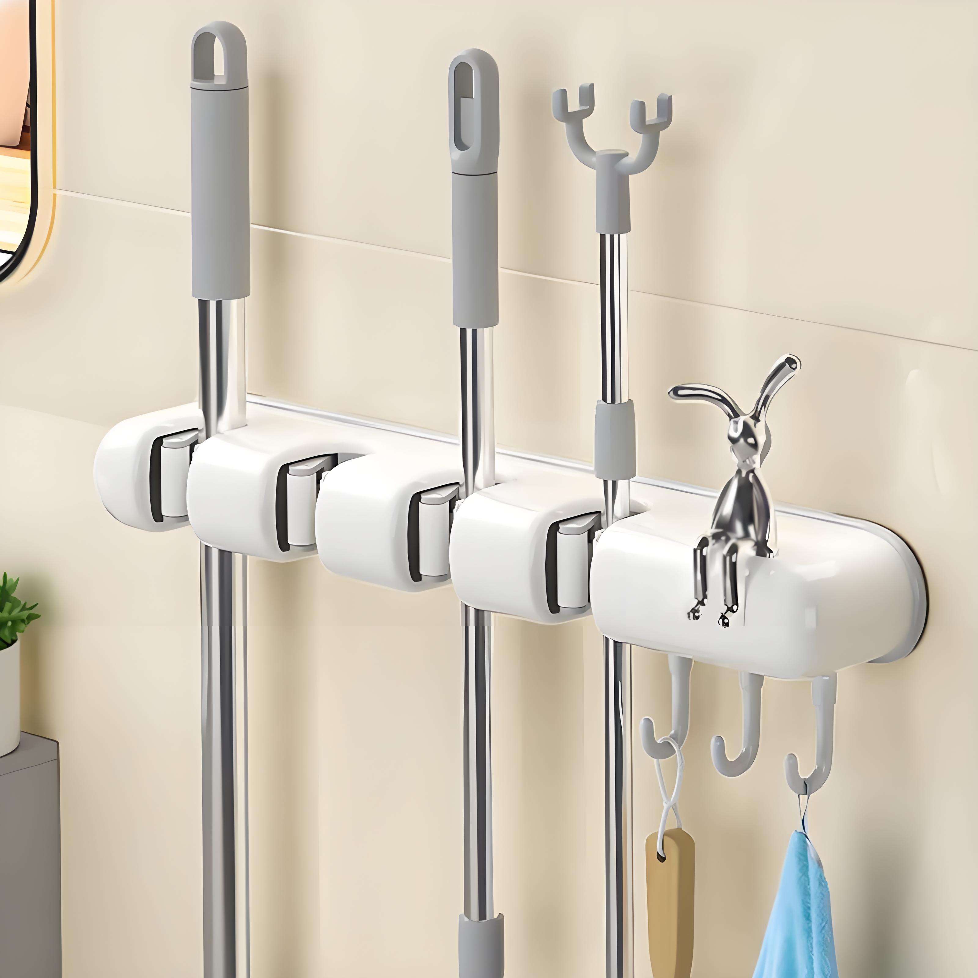 2026 No-Drill Wall-Mounted Mop and Broom Holder: A Hot-Selling Storage Solution for Cleaner, Smarter Homes