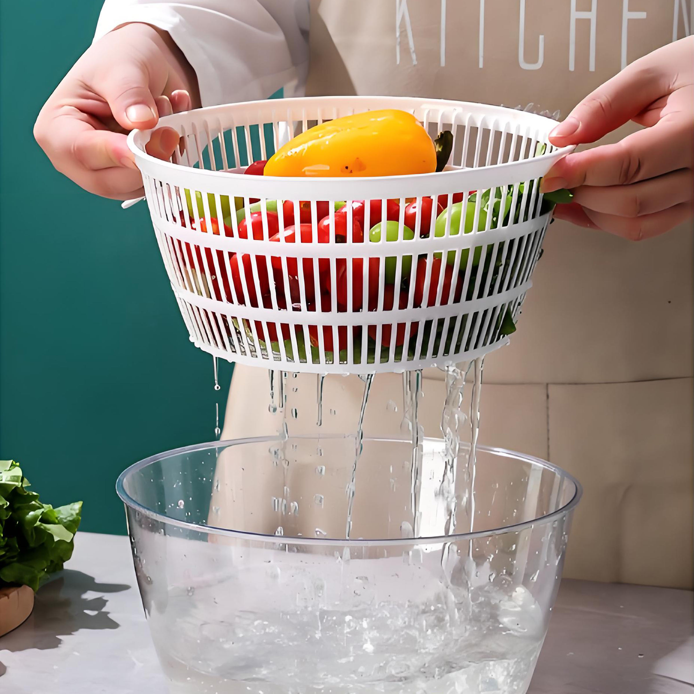2026 Rotating Fruit and Vegetable Draining Basket Growth +53%: Why Hand-Crank Spin Drying and Efficient Water Removal Are Becoming Kitchen Essentials
