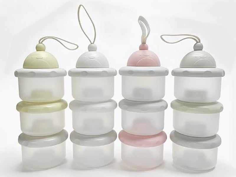 Multi-Layer Detachable Portable Milk Powder Container