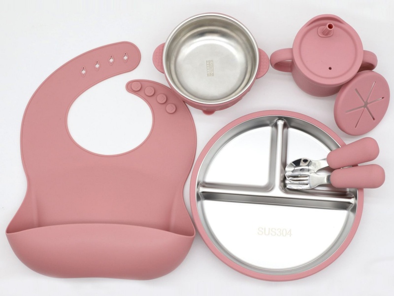 Baby Stainless Steel Tableware Complete Set