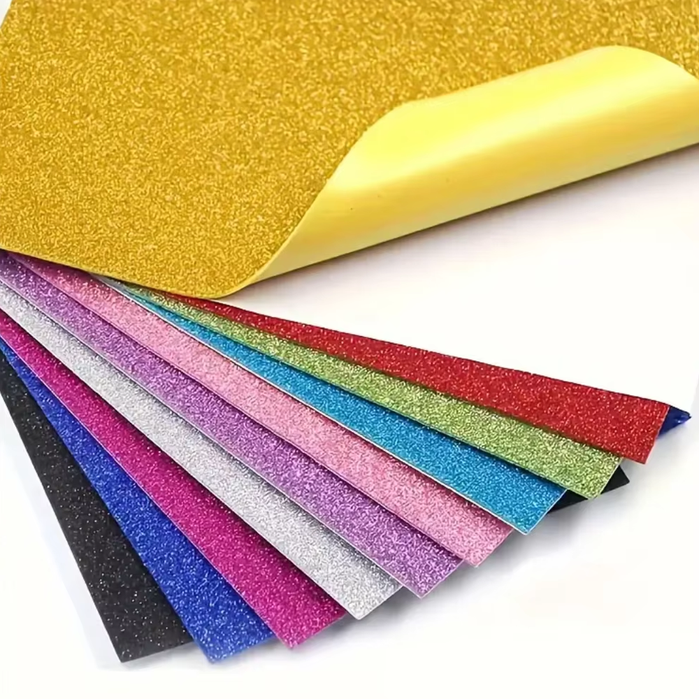 2mm Colorful Glitter EVA Foam Glitter Sheet  Diced Foam Sheet  Polyurethane Foam Closed Cell Sheet