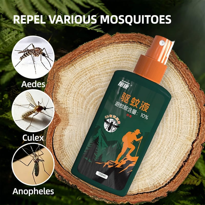 10% DEET Mosquito Repellent Spray 100ml for Outdoor Use
