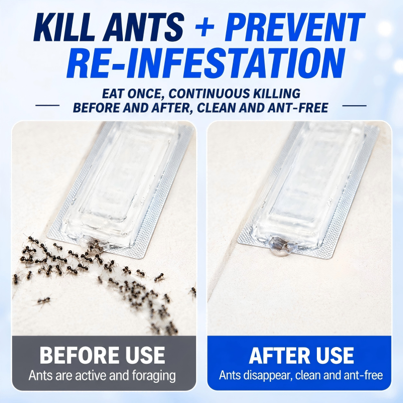 0.1% Dinotefuran Liquid Ant Bait Station 10gx4pcs
