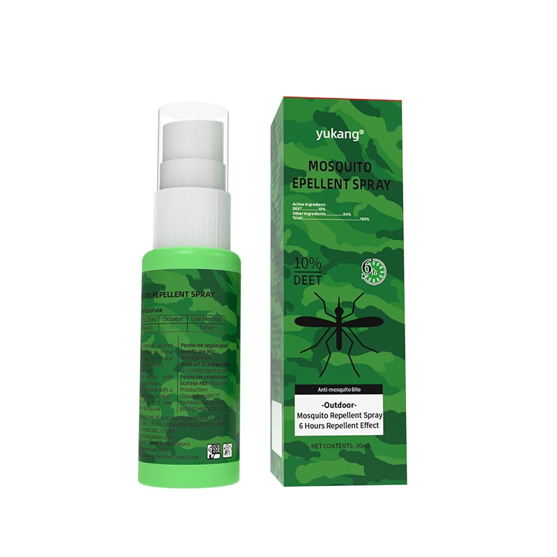 10% DEET Mosquito Repellent Spray 30ml for Outdoor Use