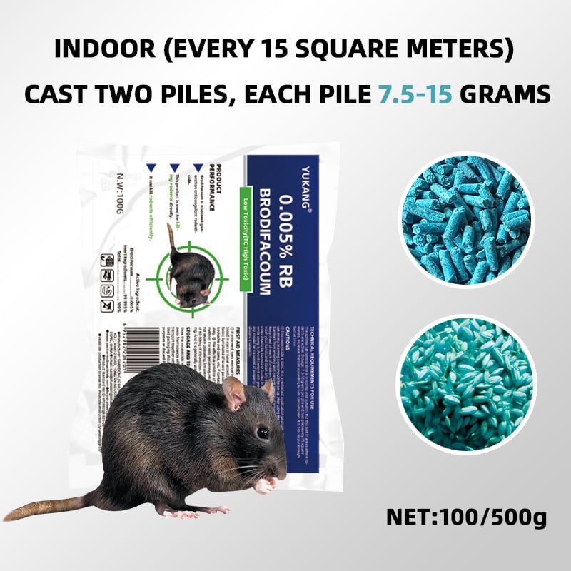 Brodifacoum 0.005% Rodenticide (Rice)
