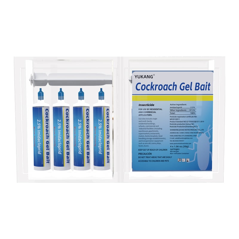 2.5% Imidacloprid Cockroach Gel Bait (30gx4)