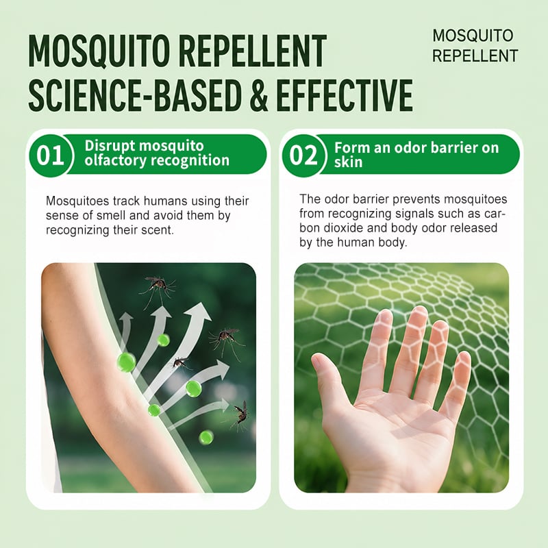 10% DEET Mosquito Repellent Spray 60ml for Outdoor Use