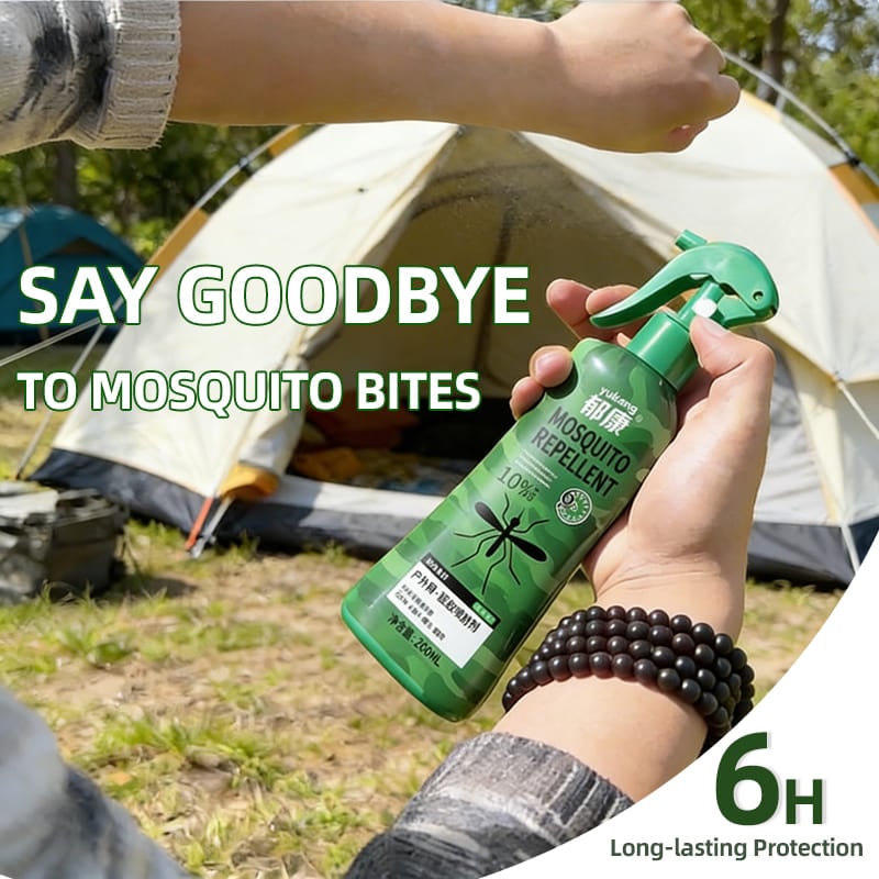 10% DEET Mosquito Repellent Spray 200ml for Outdoor Use