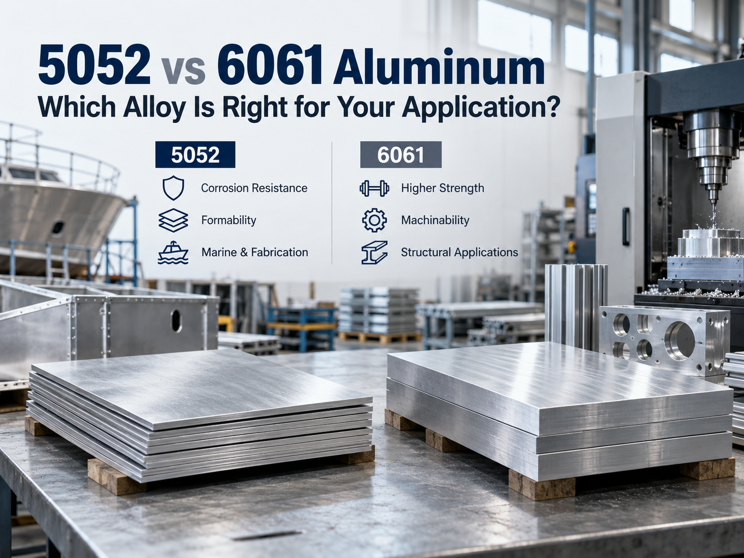5052 vs 6061 Aluminum: Which Alloy Is Right for Your Application?