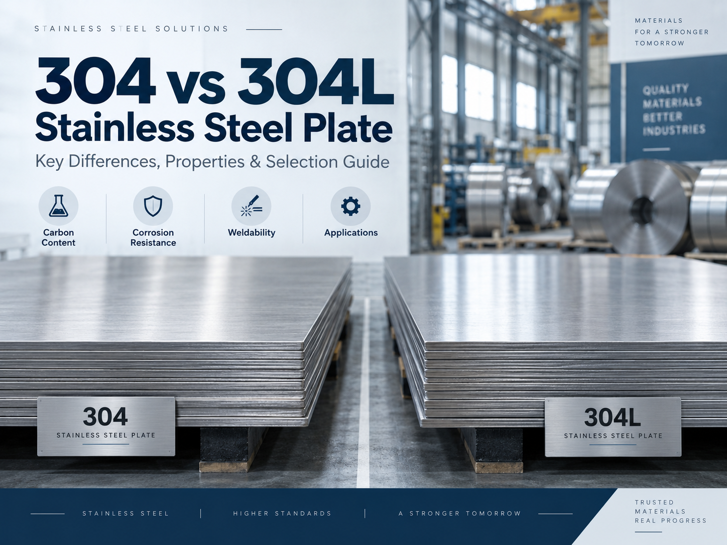 304 vs 304L Stainless Steel Plate: Key Differences, Welding and Buying Guide