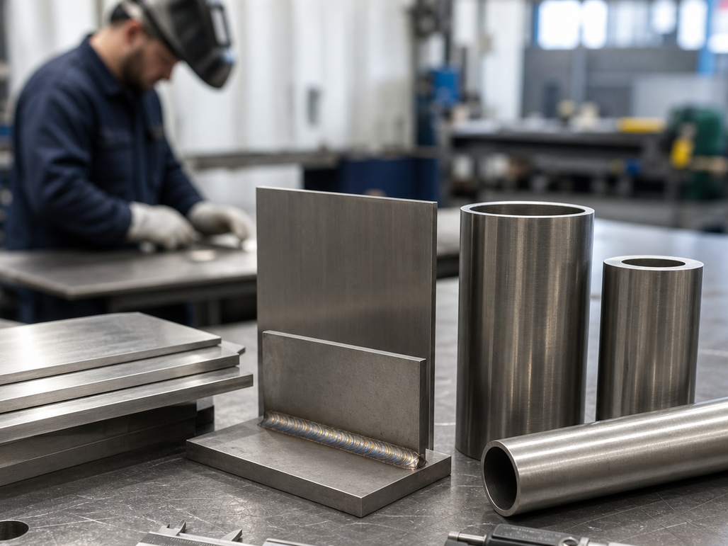 316L stainless steel weld finish inspection after fabrication and cleaning