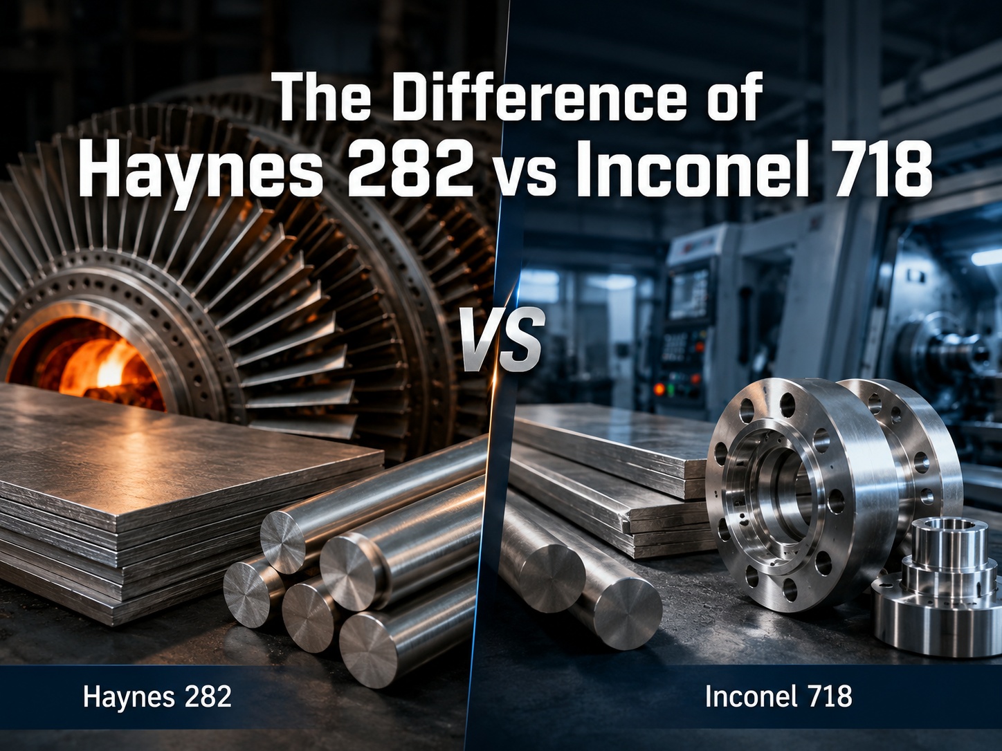 Haynes 282 vs Inconel 718: What’s the Difference?
