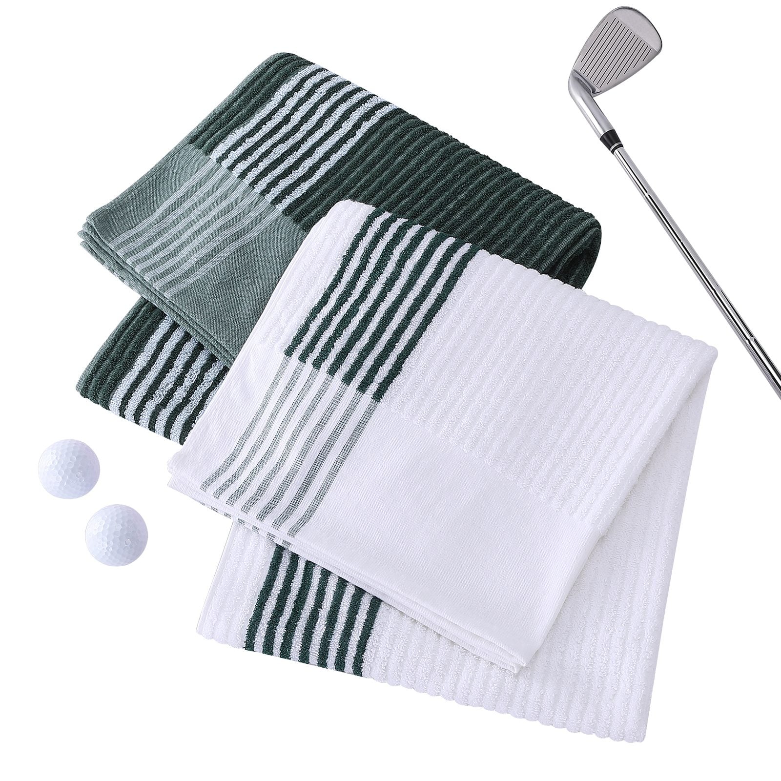 Custom Cotton Soft Jacquard Golf Caddie Towel