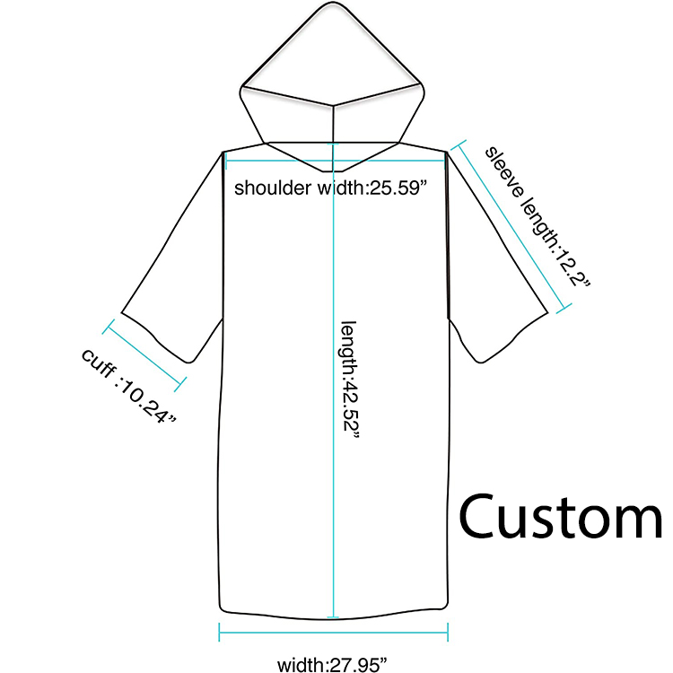 Surf Poncho Changing Robe
