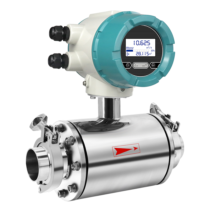 Clamp Electromagnetic Flow Meter