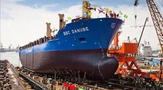 Localitzacions d'aplicació dels cabalímetres per a vaixells marins