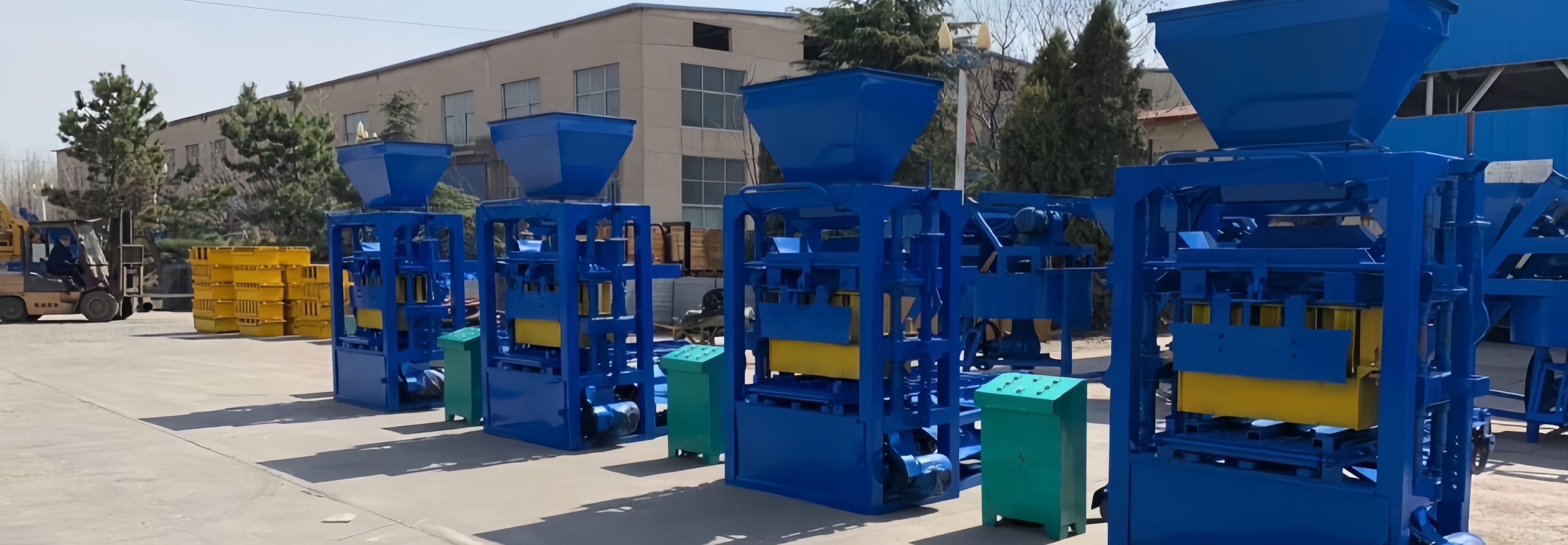 QTJ4-25 Semi-automatic Brick Making Machine