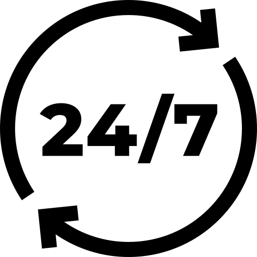 24/7 response