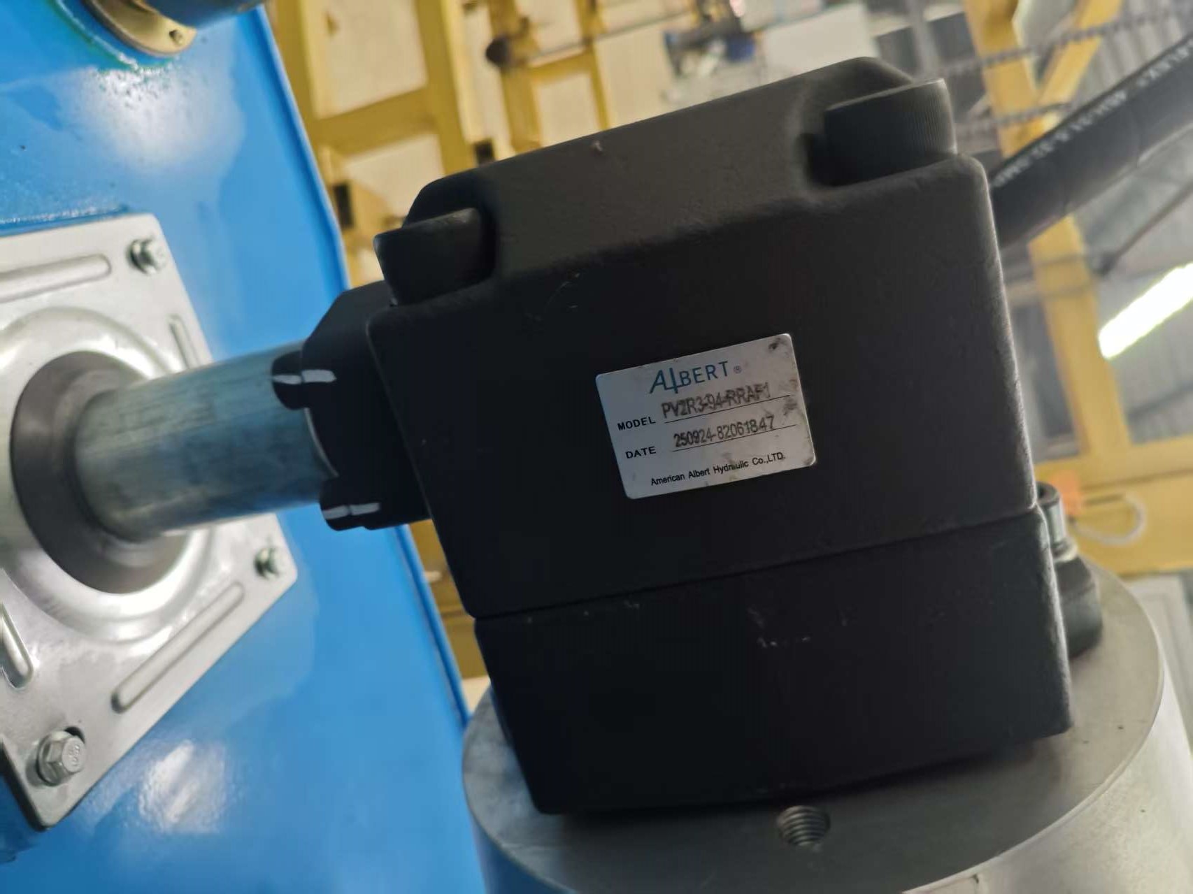 HYDRAULIC PUMP：ALBERT