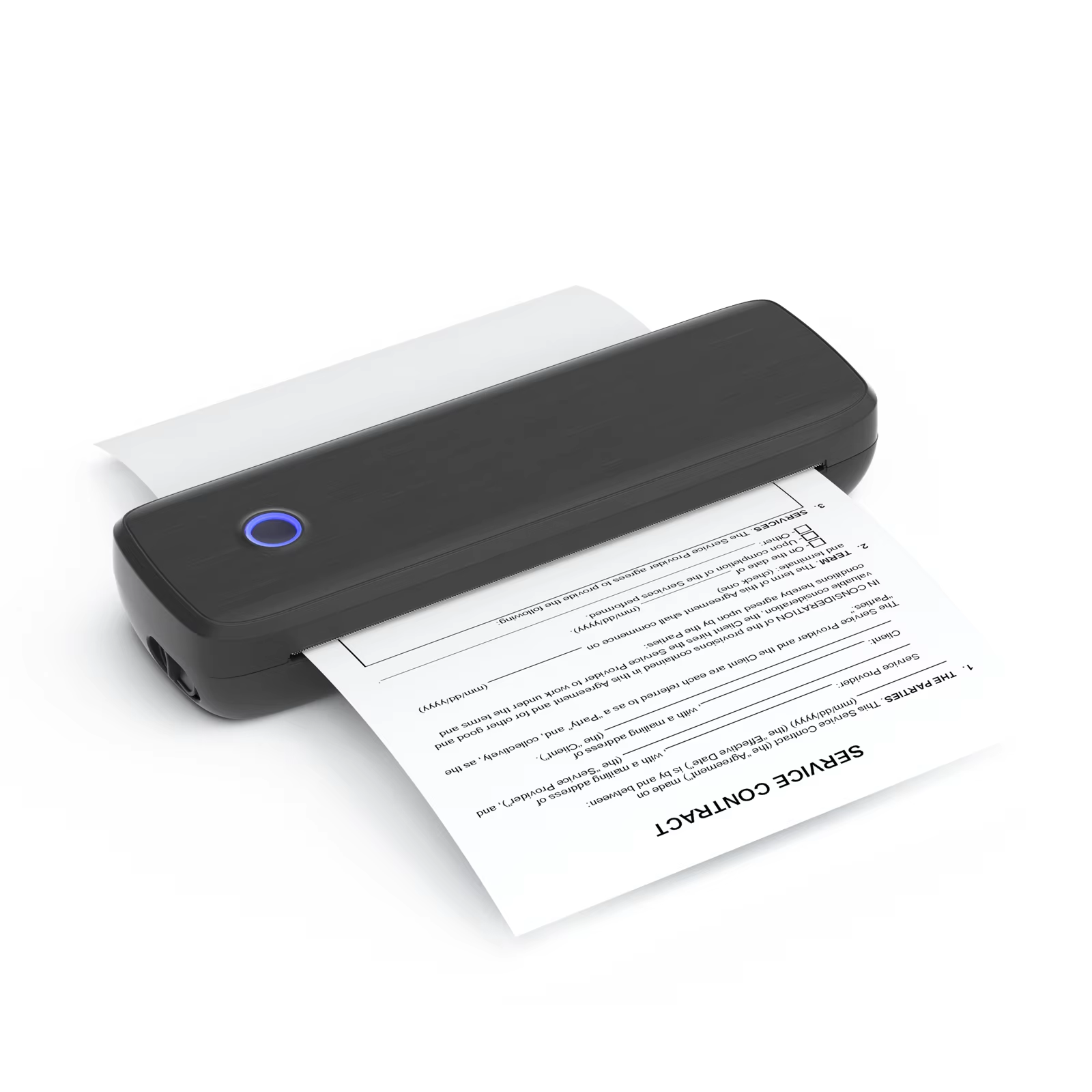 How to Load Thermal Roll Paper into A4 Printer?