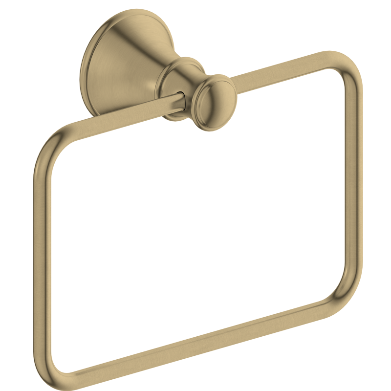 87 Series Wall-Mounted Towel Ring Rectangular Rounded Design