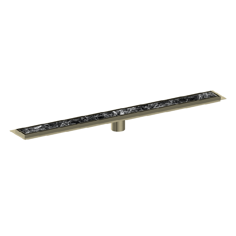 Tile Insert Linear Drains Marble Insert for Hotel & Villa Projects