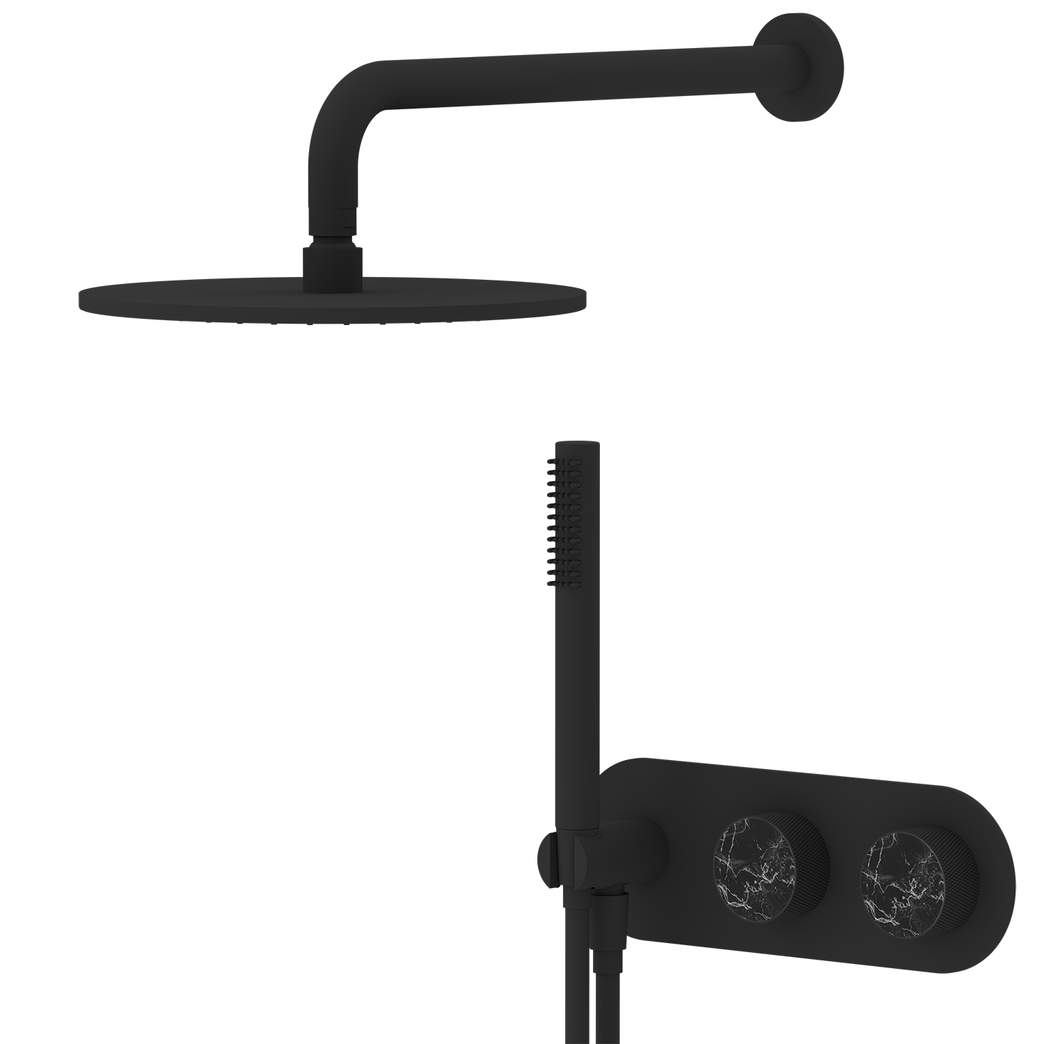 74 Series Classic Luxury Bathroom Shower System Set
