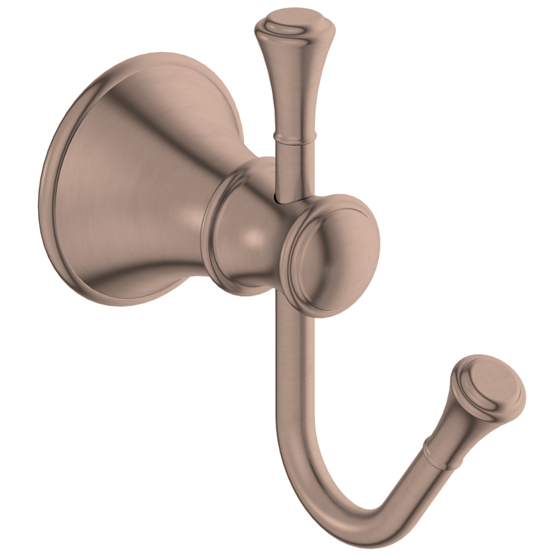 87 Series Solid Brass Wall Robe Hook Bathroom Hardware Accessory and Corrosion Resistant Finish for Towels and Clothes