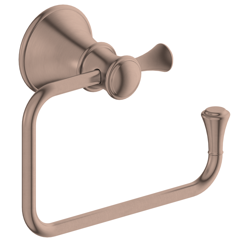 87 Series Solid Brass Wall-Mounted Toilet Paper Holder with Concealed Screws Corrosion-Resistant Finish for Modern Bathroom