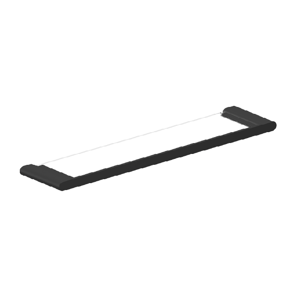m24 durable rustproof bathroom fixtures towel rack shelf robe hook for hotel  villa-5