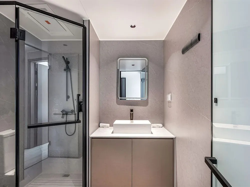 Perth, Australia Modular Holiday Cabin Bathroom Furnishing Project5