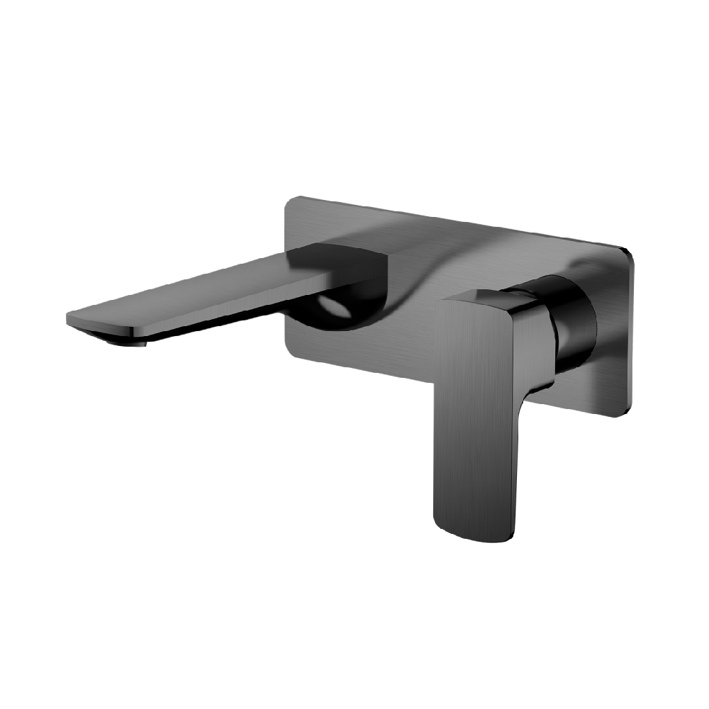 21 series hotel bathroom sanitary square tapware shower faucet set-1