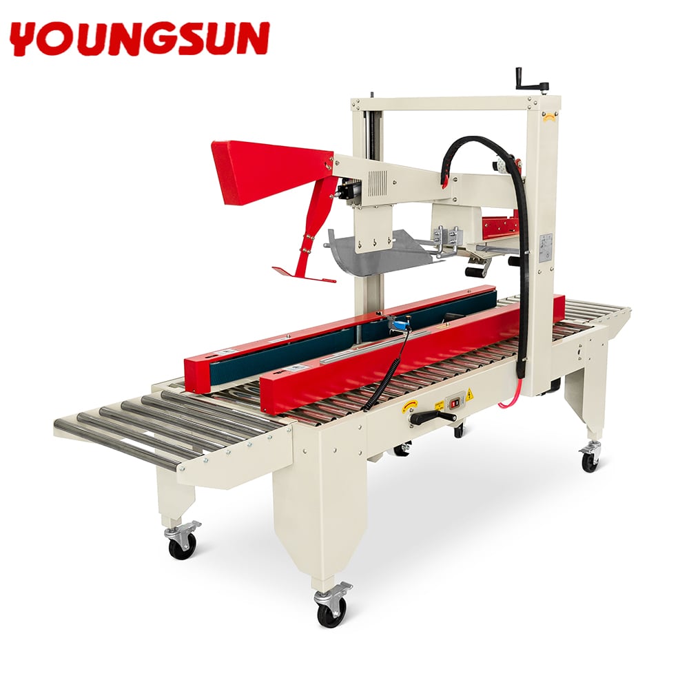 FXC-5050Z Industrial Box Taping Machine Automatic Folding Cardboard Heavy Boxes Case Sealer Packaging Machine Carton Taping Machine Manufacturers