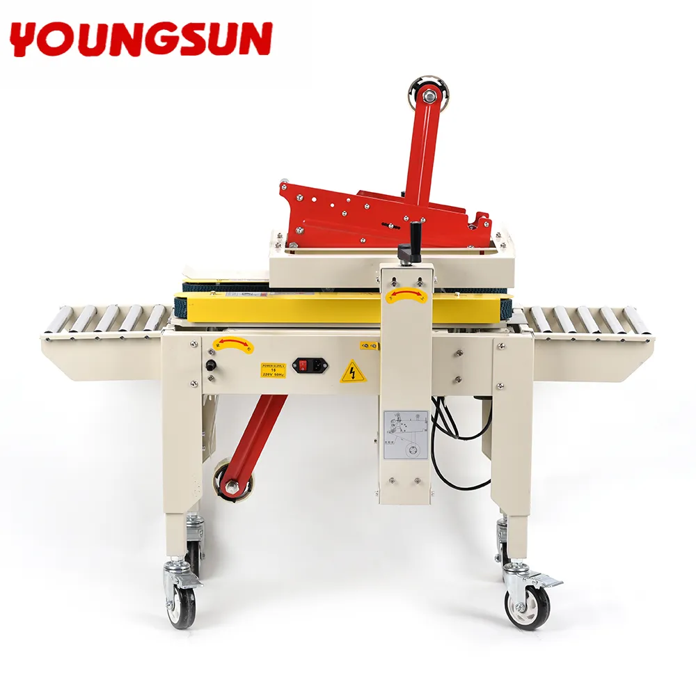 Benefits of a top and bottom belt drive carton sealing machine