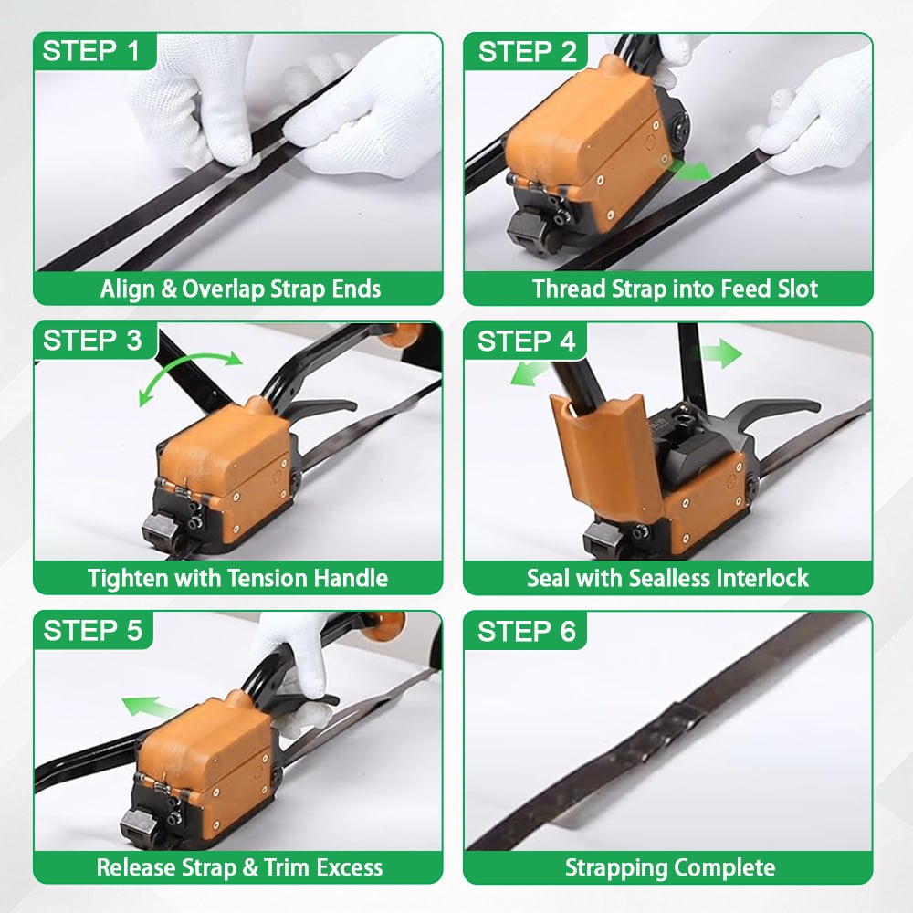 A333 Manual Strapping Machine Steel Strapping Tools Handheld Strapping Machine for Sale