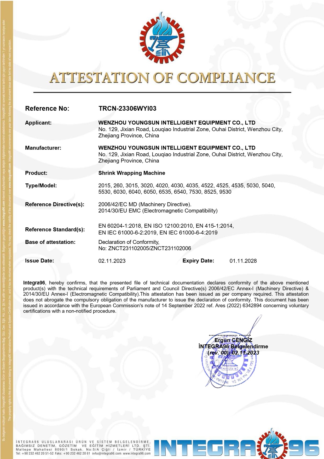 certification