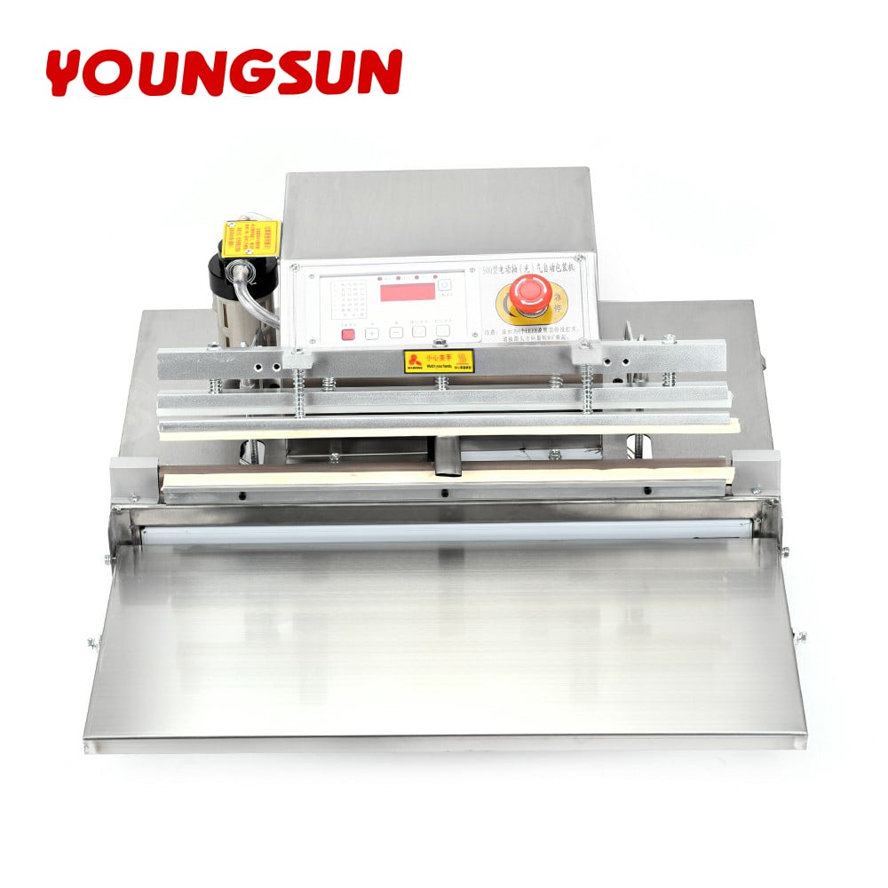 500 External Stainless Steel Industrial Commercial Food Electronic Components Vacuum Packaging Machine Vacuum/Inflation