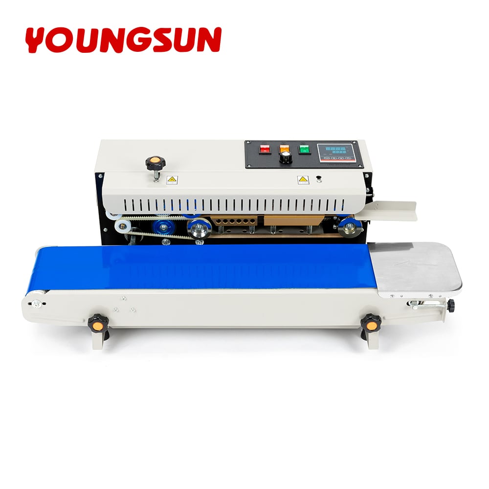 FR-900C Semi Continuous Band Sealer Band Sealer Sealing Machine Heat Plastic Bag Food Packing