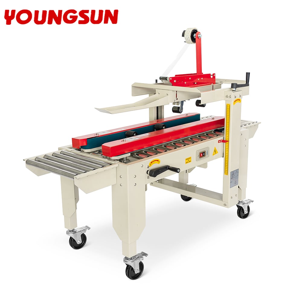 FXC-4530 Cardboard Box Sealing Machine Airplane Box Auto Carton Packing Machine Manufacturer Box Taping Machine