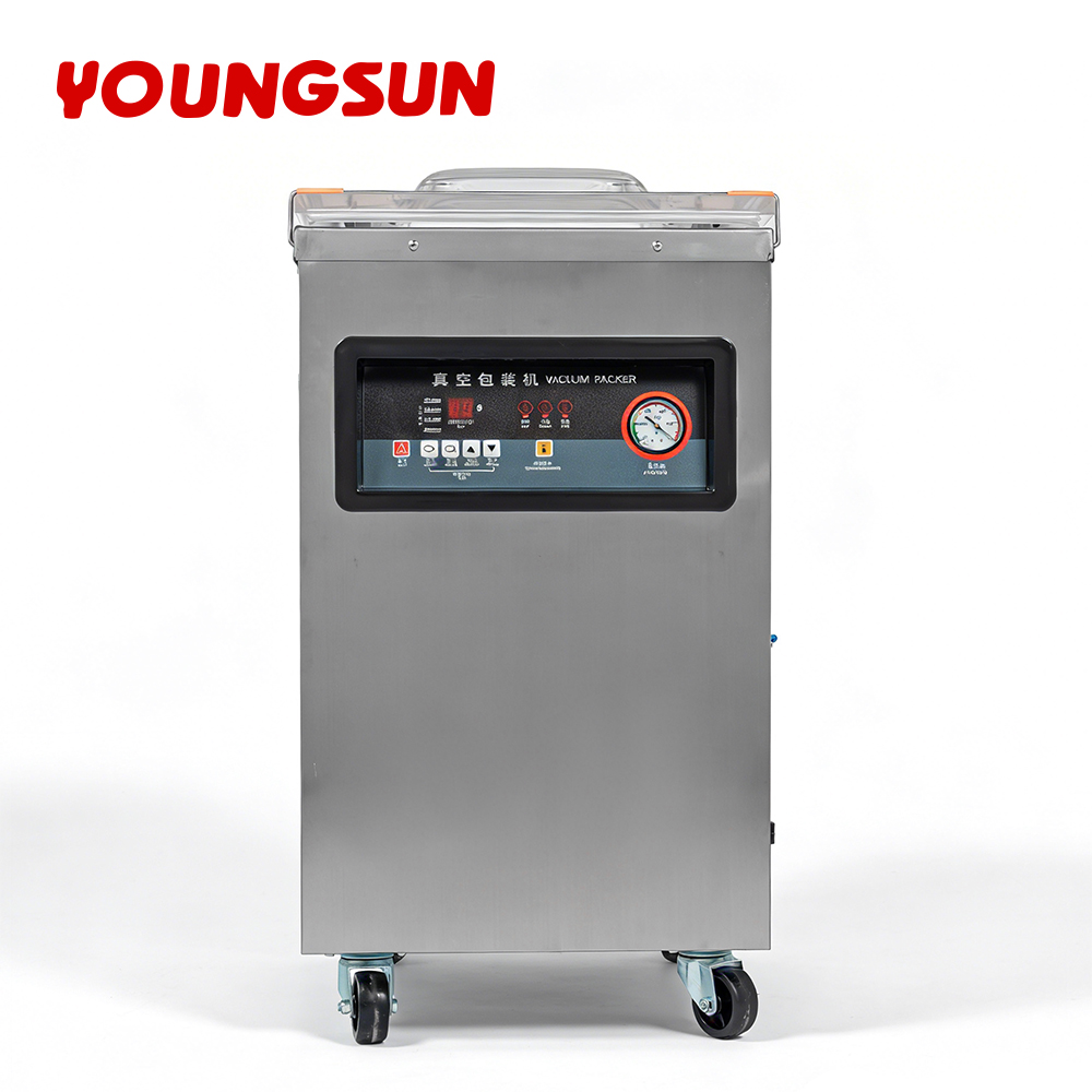 DZ-400 Vertical Vacuum Sealing Machine Automatic Vacuum Packaging Machine Easy to Control Food Meat Fruit Vegetable Vacuum Packing Machines