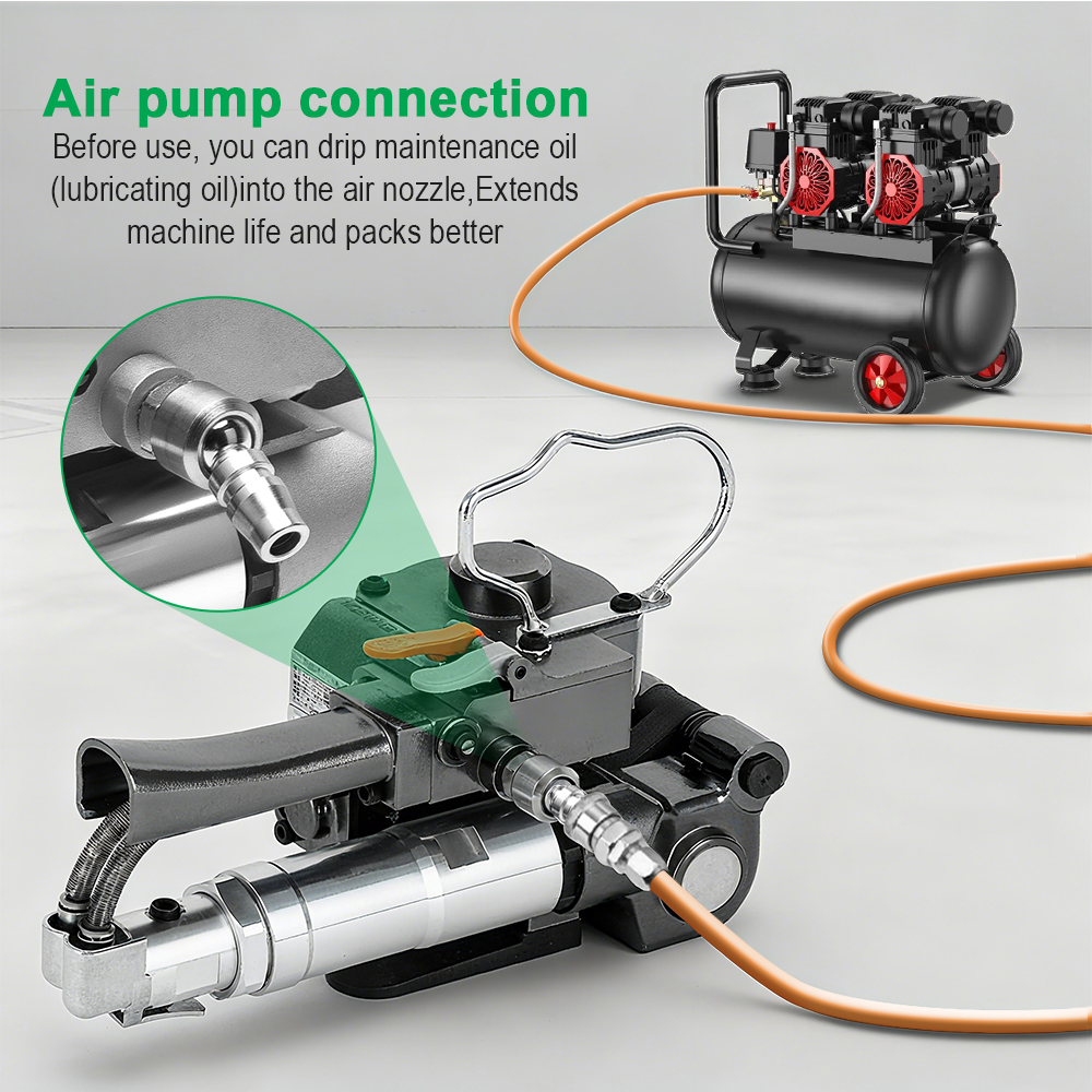 AQD-19 Pneumatic Strapping Machine Box Strapping Machine Carton Strapping Tool Box Strapping Machine Box Packing Machine Strapping Machine Suppliers