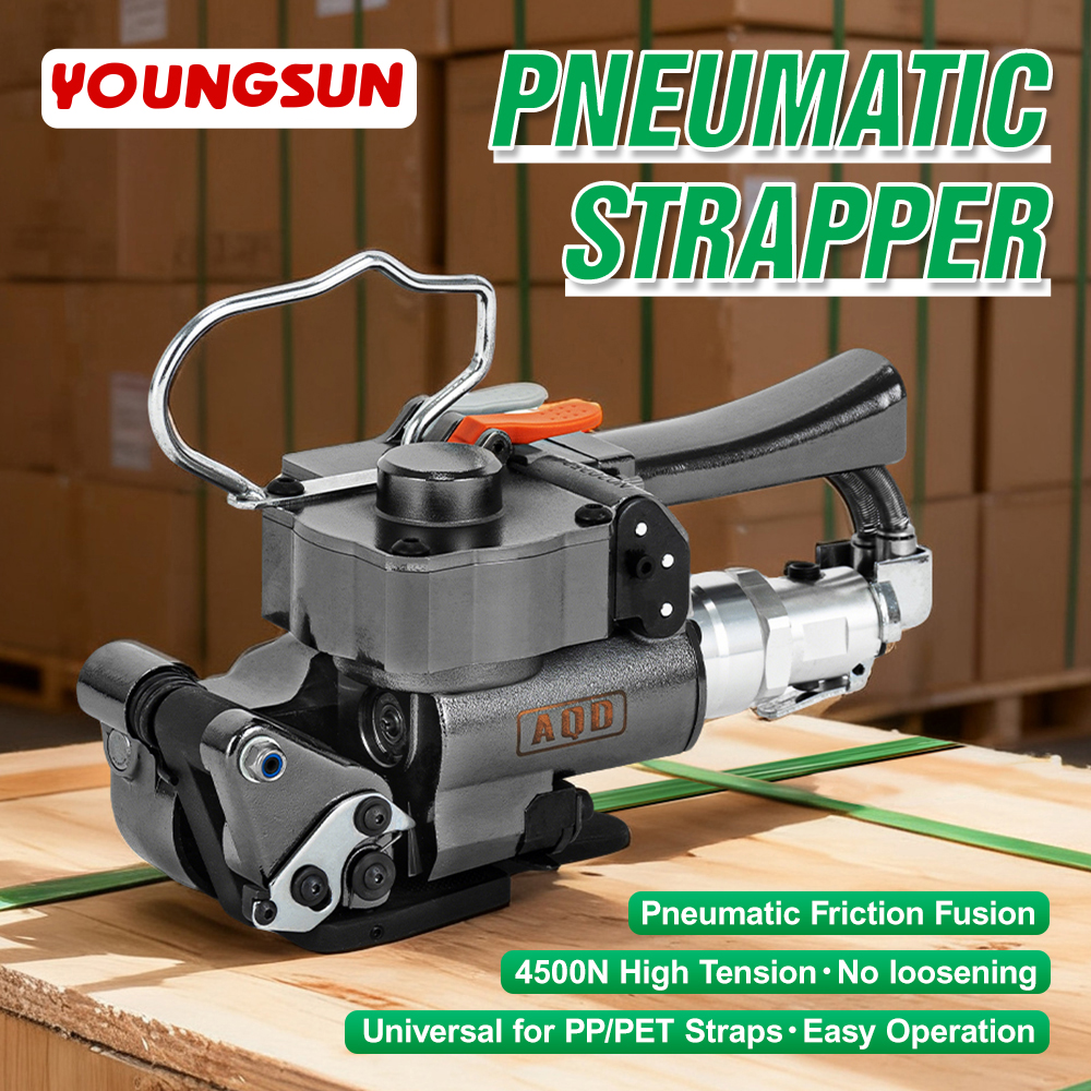 AQD-19 Pneumatic Strapping Machine Box Strapping Machine Carton Strapping Tool Box Strapping Machine Box Packing Machine Strapping Machine Suppliers