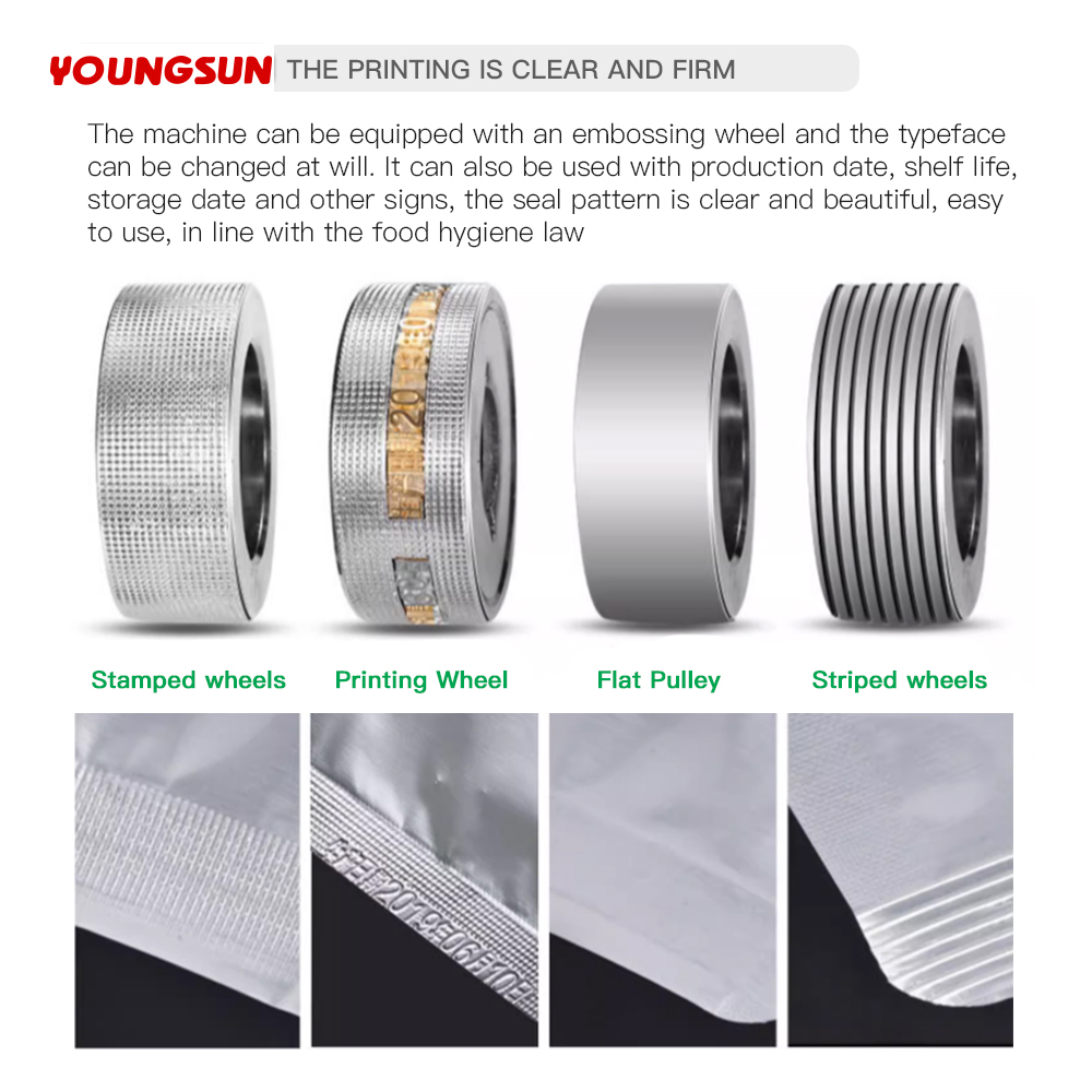FR-900 Bag Sealing Machine Band Sealer Sealing Machine Heat Plastic Bag Food Bag Heat Sealer