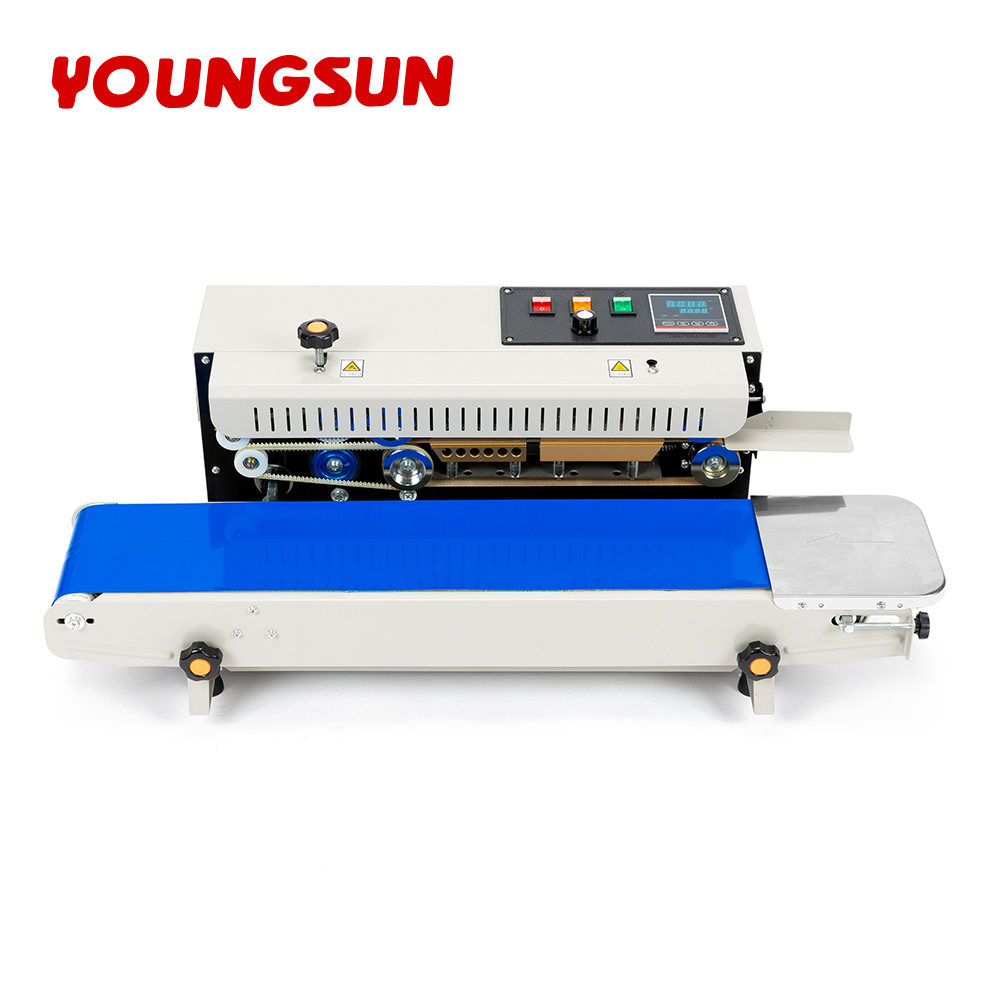 FR-900C Semi Continuous Band Sealer Band Sealer Sealing Machine Heat Plastic Bag Food Packing