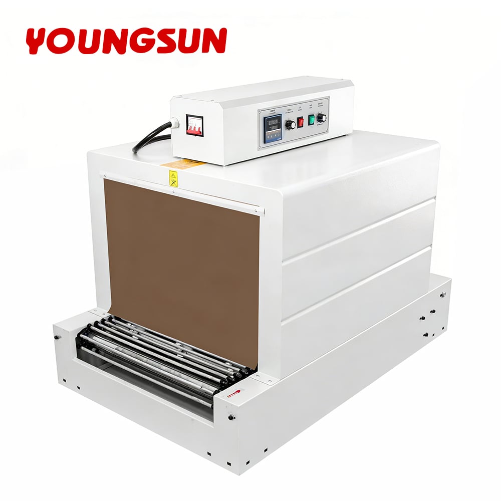 BS-6040 Chain Heat Shrink Wrap Machine Heat Shrink Packaging Equipment Shrink Tunnel Machine Manufacturers