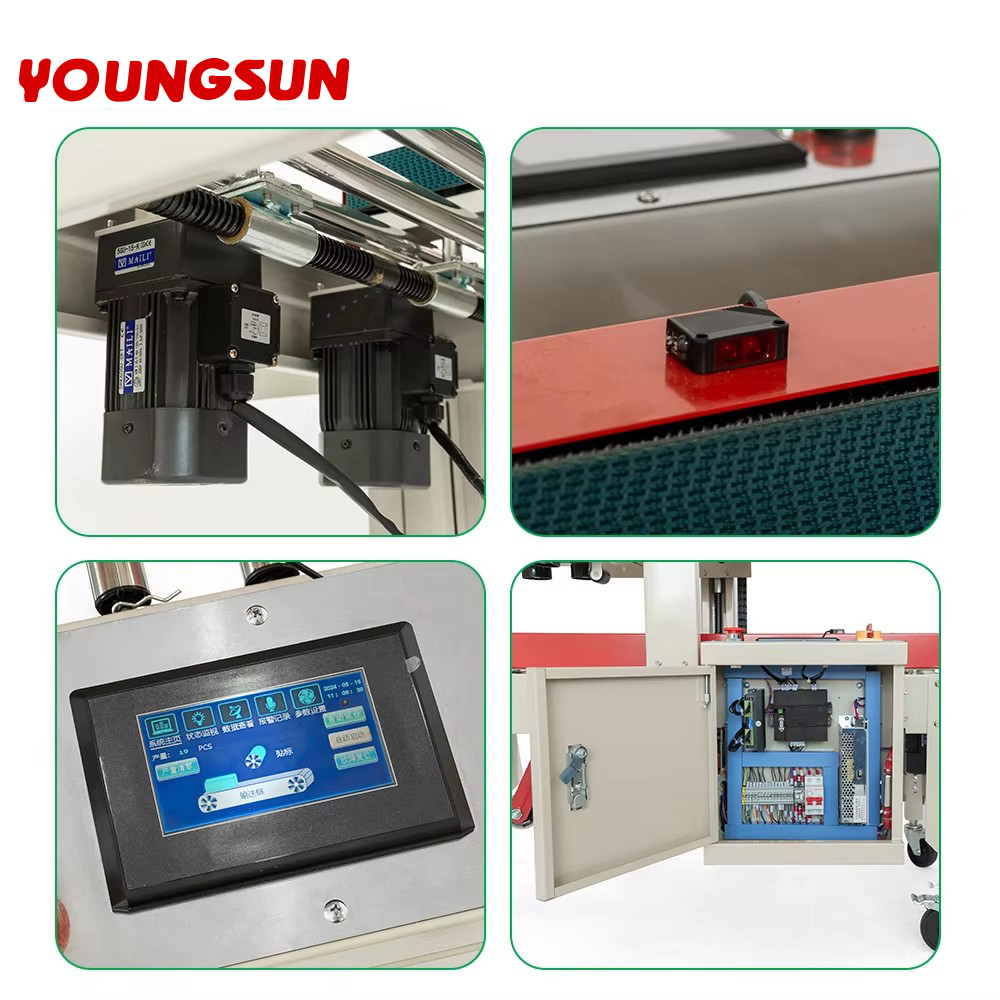 FXC-5050I Automatic Corrugated Box Packing Machine Labeling Machine Seals Box Top and Bottom Packing With Tape