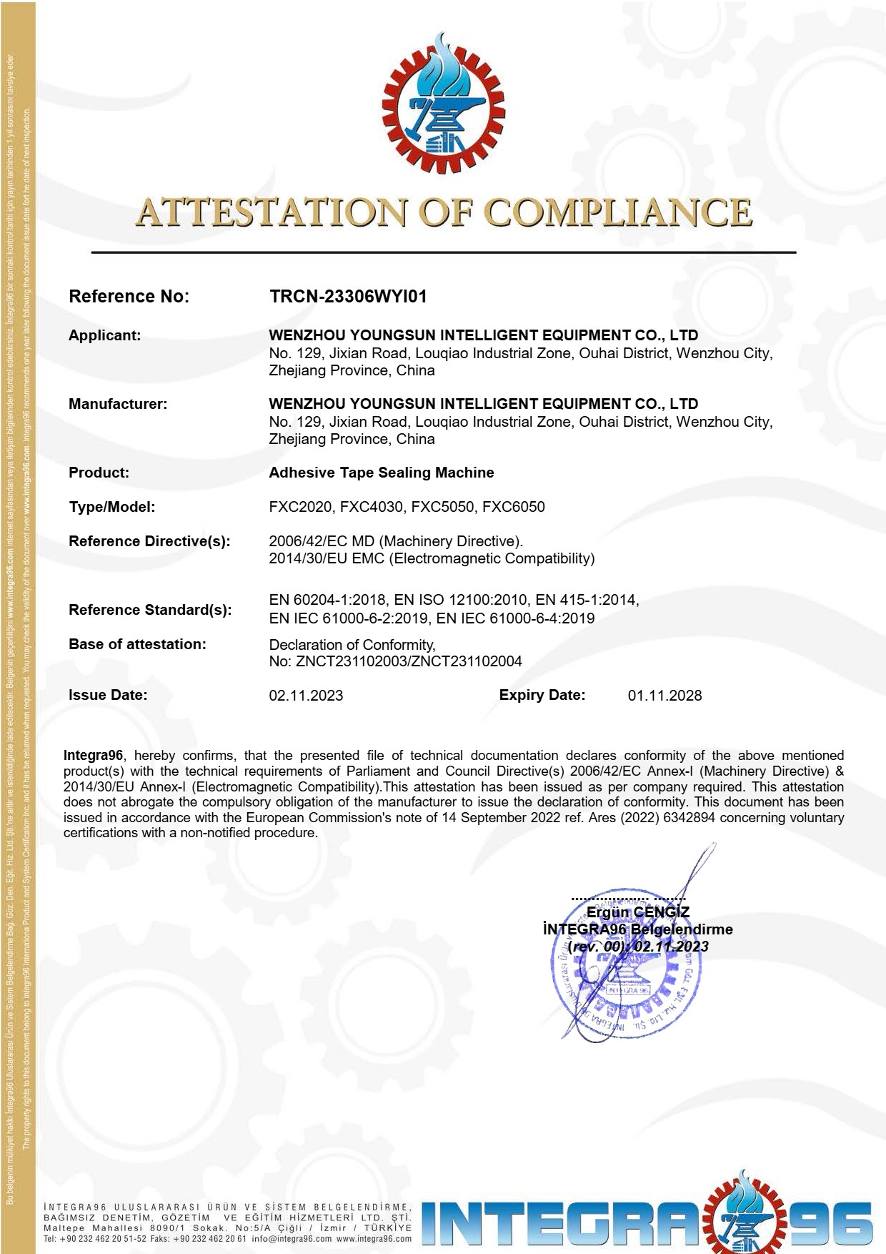 certification